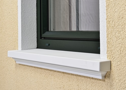 Fensterbänke außen Beton weiß Niessen SLB 540