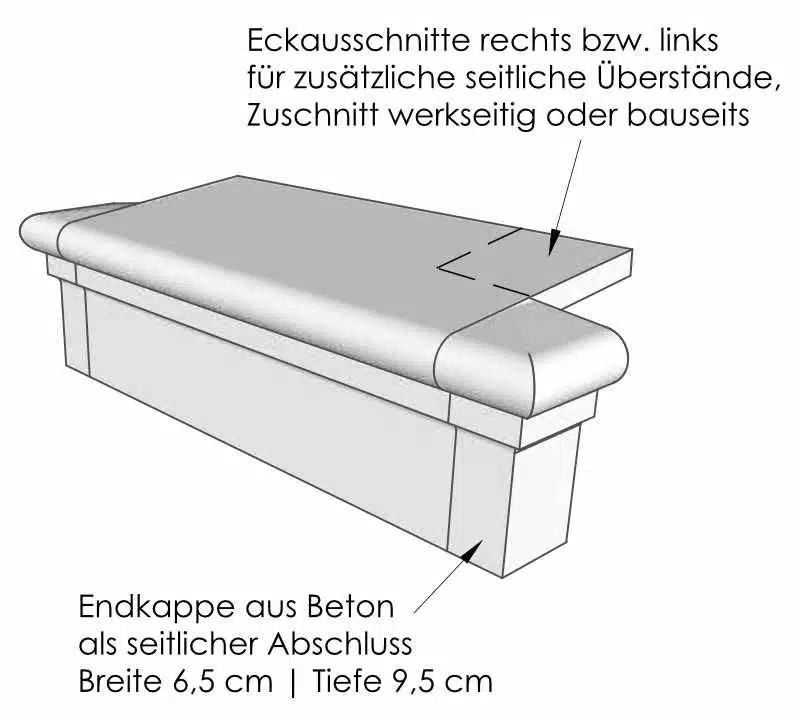 Niessen-_-SLB-100-Schalen-Fensterbank_Zeichnung_Eckausschnitt