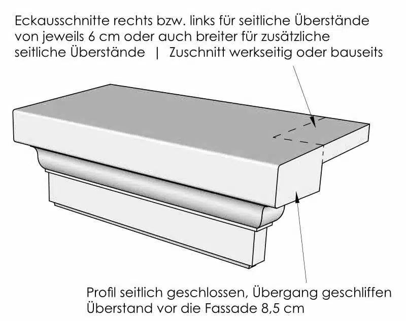 Niessen-_-SLB-500-Schalen-Fensterbank_Zeichnung_Eckausschnitt